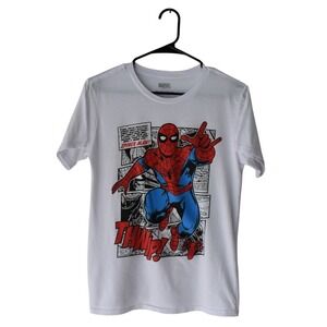 Marvel Spider‎ Man Comic Graphic T Shirt Kids XXL